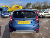 Used Ford Fiesta Titanium 2009 Blue Hatchback