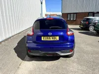 Usado Nissan Juke Acenta 115 HP (84 kW) 2016 Azul SUV