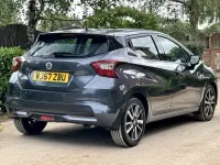Used Nissan Micra Acenta 90 HP (66 kW) 2017 Grey Hatchback