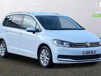Used VW Touran SE 116 HP (85 kW) 2018 White MPV