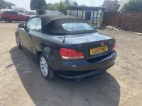 Used BMW 118 Cabriolet 2012 Black Cabriolet