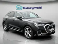Used Audi Q3 S-Line 150 HP (110 kW) 2022 Black SUV