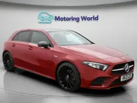 Used Mercedes A200 Exclusive 163 HP (119 kW) 2020 Red Hatchback