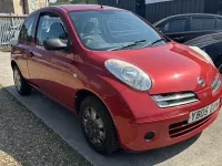Used Nissan Micra S 2005 Red Hatchback