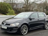 Used VW Golf VII S 105 HP (77 kW) 2015 Black Hatchback