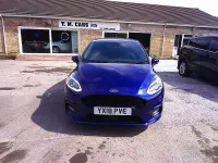 Used Ford Fiesta ST-Line 100 HP (73 kW) 2018 Blue Hatchback