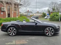 Used Bentley Continental GT Convertible 521 HP (383 kW) 2015 Black Cabriolet