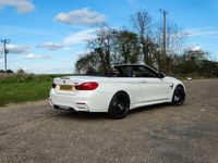 Used BMW M4 Cabriolet Competition Edition 450 HP (330 kW) 2018 White Cabriolet