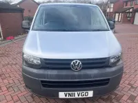 Used VW T5 102 HP (75 kW) 2011 Silver Van