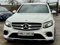 Used Mercedes GLC220 AMG line 2017 White Estate