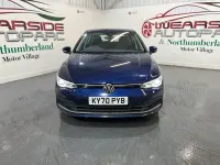 Used VW Golf VII Style 150 HP (110 kW) 2020 Blue Hatchback