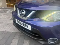 Used Nissan Qashqai N-Connecta 115 HP (84 kW) 2016 Blue SUV