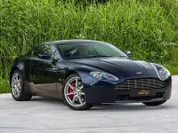 Used Aston Martin V8 Vantage 380 HP (279 kW) 2008 Blue Coupe