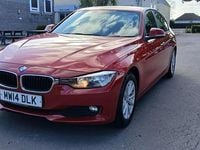 Begagnad BMW 320 Efficient Dynamics 2014 Röd Sedan