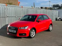 Used Audi A1 Sport 95 HP (69 kW) 2016 Red Hatchback