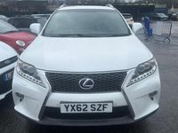 Used Lexus RX450h Sport Line 2013 White SUV