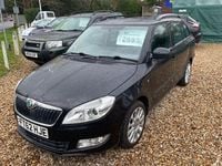 Used Skoda Fabia Elegance 90 HP (66 kW) 2012 Black Estate