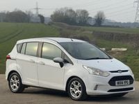 Used Ford B-MAX Zetec 90 HP (66 kW) 2014 White MPV