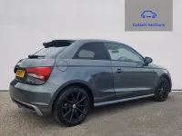 Used Audi A1 S-Line 95 HP (69 kW) 2018 Grey Hatchback
