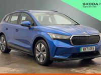Used Skoda Enyaq iV Suite 97 kW (132 HP) 2021 Race blue metallic SUV