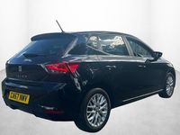 Used Seat Ibiza SE 95 HP (69 kW) 2017 Black Hatchback