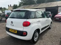 Used Fiat 500L Pop 95 HP (69 kW) 2015 White MPV