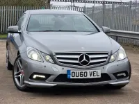 Gebraucht Mercedes E220 2010 Silber Coupé
