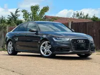 Used Audi A6 S-Line 204 HP (150 kW) 2015 Grey Sedan