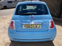 Used Fiat 500 Pop 69 HP (50 kW) 2013 Blue Hatchback