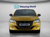 Used Peugeot e-208 GT 100 kW (136 HP) 2021 Yellow Hatchback