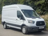 Used Ford Transit 130 HP (95 kW) 2018 White Van