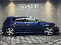Used VW Golf VII R 2015 Blue Hatchback