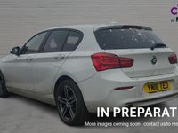 Used BMW 118 Sport Line 136 HP (100 kW) 2018 White Hatchback
