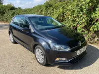 Used VW Polo SE 2015 Black Hatchback