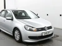 Used VW Golf VI 105 HP (77 kW) 2011 Silver Hatchback