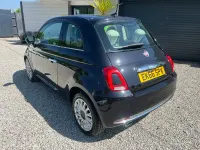 Used Fiat 500 Lounge 69 HP (50 kW) 2016 Black Hatchback
