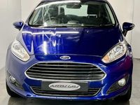 Used Ford Fiesta Zetec 100 HP (73 kW) 2017 Blue Hatchback