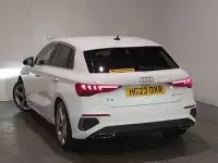 Used Audi A3 S-Line 150 HP (110 kW) 2023 White Sedan