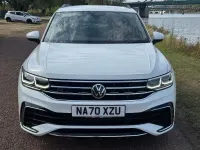 Used VW Tiguan R-line 150 HP (110 kW) 2021 White SUV