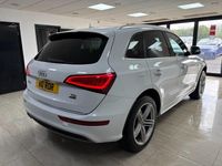 Used Audi Q5 S-line plus 177 HP (130 kW) 2015 White SUV