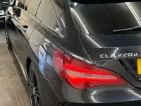 Used Mercedes CLA220 AMG line 2018 Black Sedan