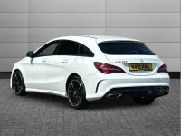 Used Mercedes CLA200 AMG line 154 HP (113 kW) 2019 White Coupe