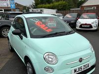Używany Fiat 500 Pop 69 KM (50 kW) 2015 Zielony Hatchback