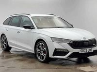 Used Skoda Octavia vRS 180 HP (132 kW) 2022 Moon white metallic Estate