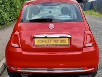 Used Fiat 500 Lounge 69 HP (50 kW) 2018 Red Hatchback