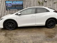 Used Honda Civic Sport 2015 White Hatchback