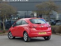 Used Vauxhall Corsa 75 HP (55 kW) 2019 Red Hatchback