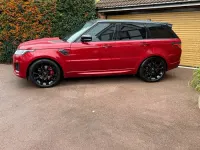 Used Land Rover Range Rover Sport 400 HP (294 kW) 2019 Red SUV