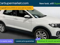 Used VW T-Cross Active 110 HP (80 kW) 2021 White SUV