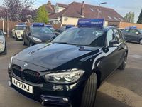 Used BMW 118 Sport Line 2017 Black Hatchback